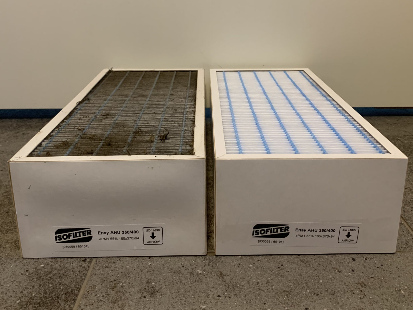 Ensy AHU 350/400 filtersett